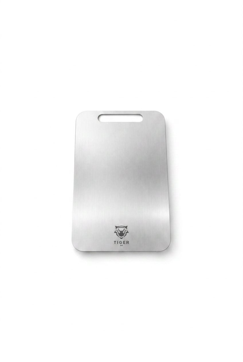 Tabla para cortar de acero inoxidable